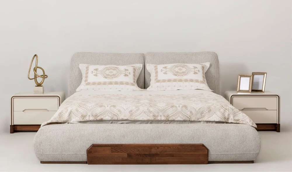 Cadillac Bazalı Karyola (160x200)