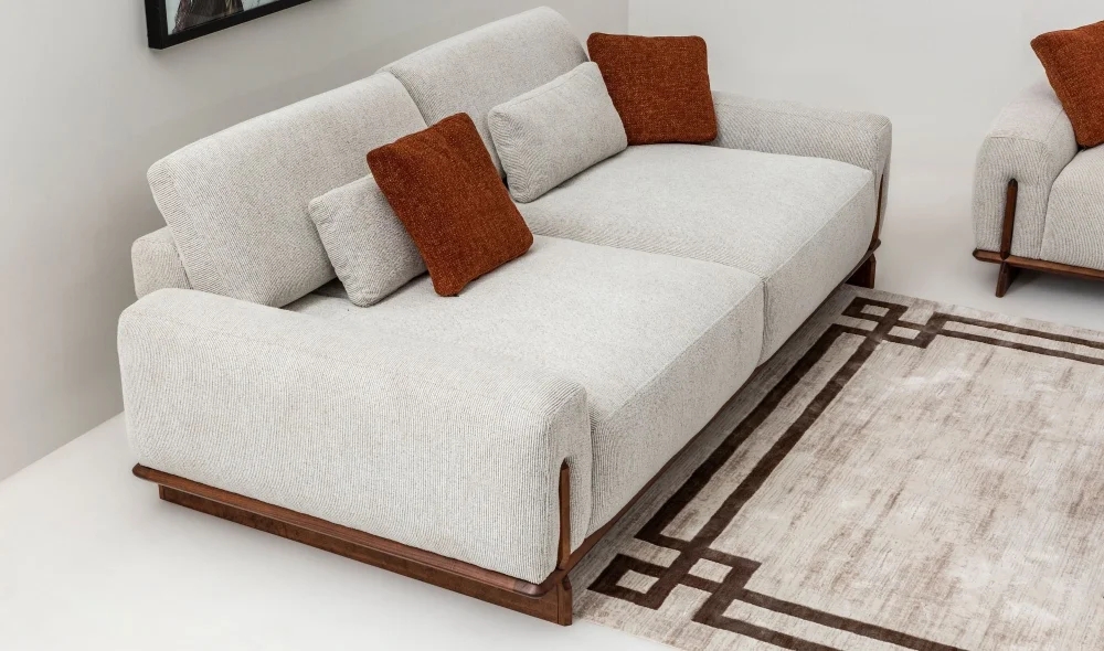 Cadillac Krem Koltuk Takımı