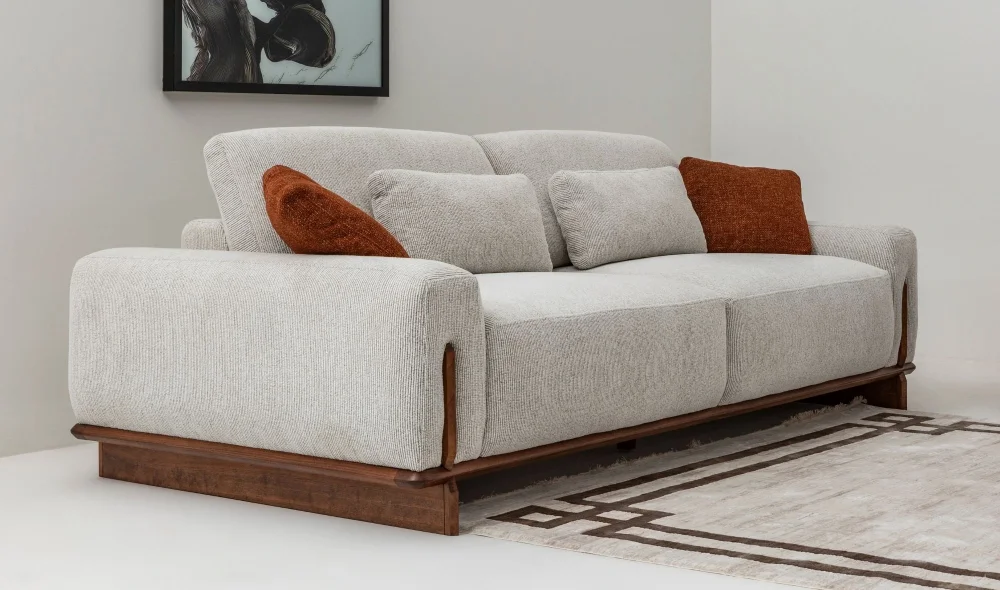 Cadillac Krem Koltuk Takımı