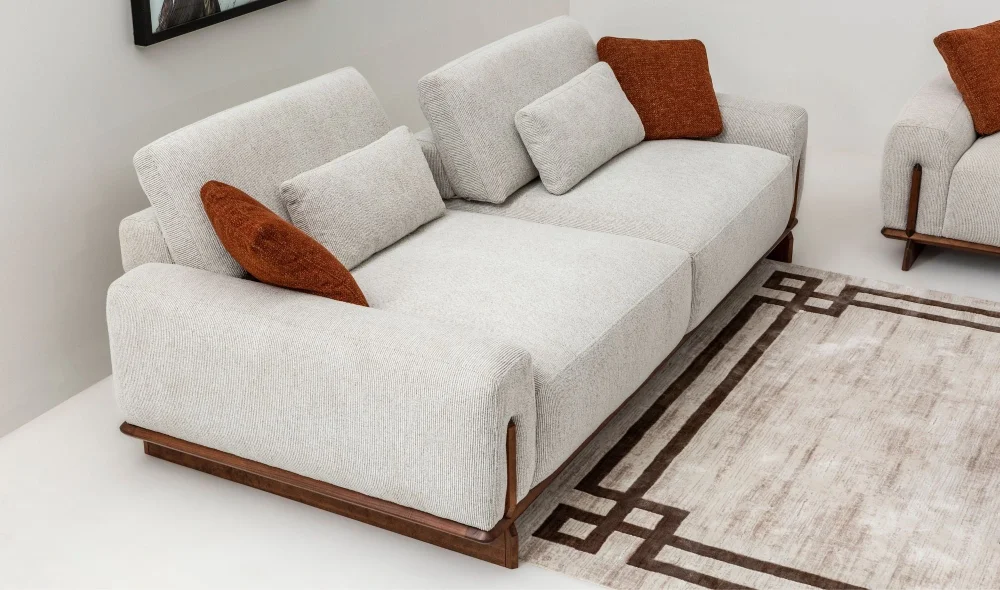 Cadillac Krem Koltuk Takımı