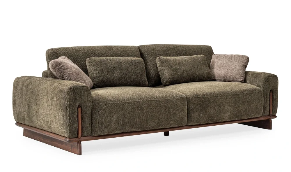 Cadillac Yeşil 3lü Koltuk