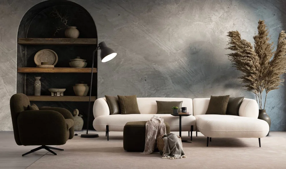 Candy Dinlenmeli Köşe Koltuk Takımı