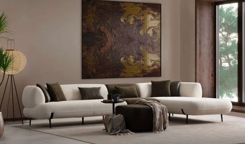 Candy Dinlenmeli Köşe Koltuk Takımı