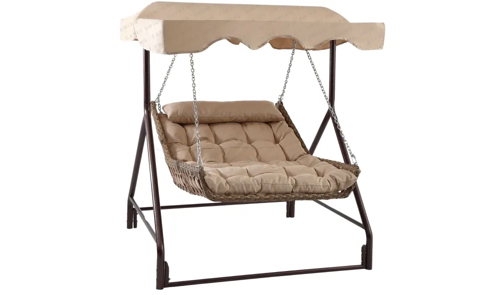 Capri Bed Tenteli Salıncak (Beyaz)