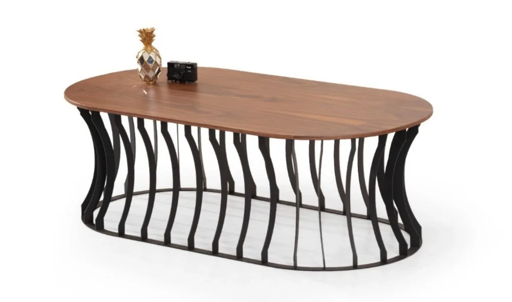 Carmen Orta Sehpa (Siyah)