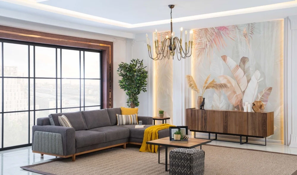 Cassa Dinlenmeli Köşe Koltuk Takımı