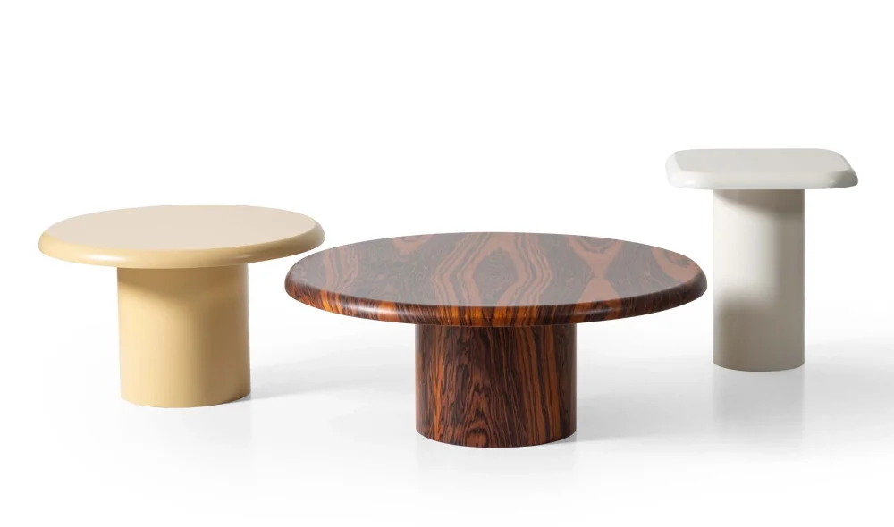 Chakra Ceviz Orta Sehpa Seti