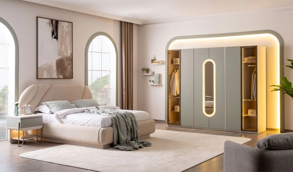 Charisma 6 Kapaklı Gardrop