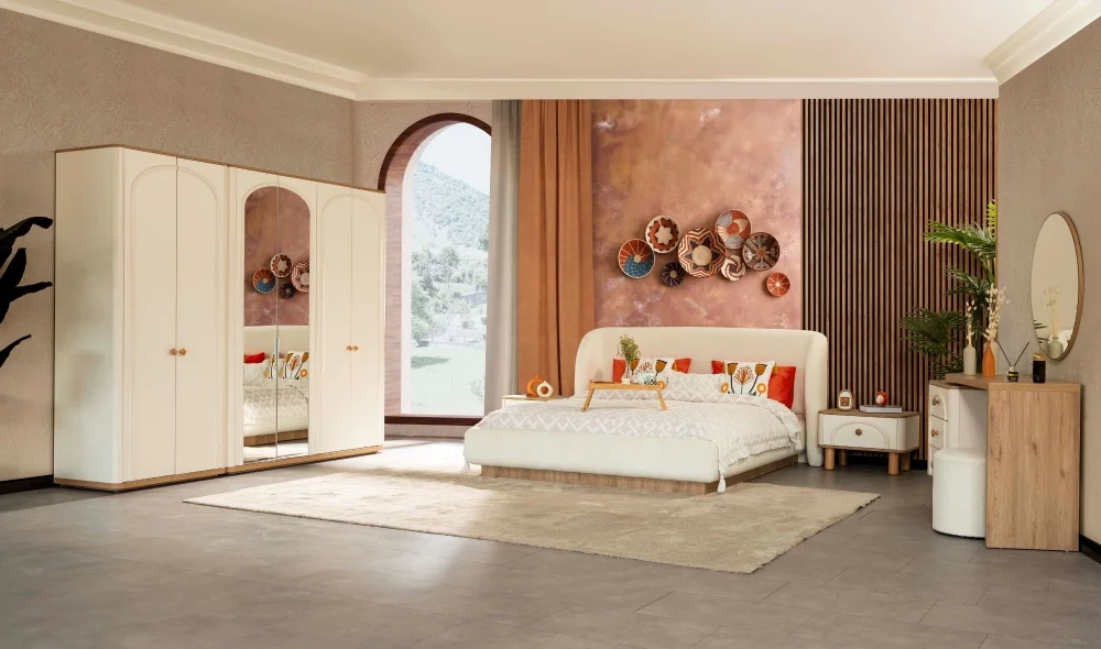 Coco 6 Kapaklı Gardrop