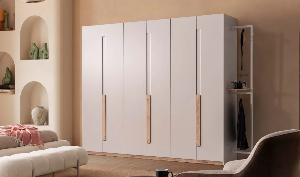 Coco 6 Kapaklı Gardrop