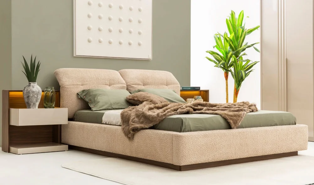 Cosmo Bazalı Karyola (160x200)