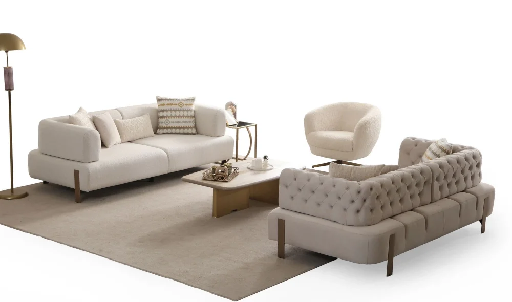 Cratos Antik Yataklı Koltuk Takımı