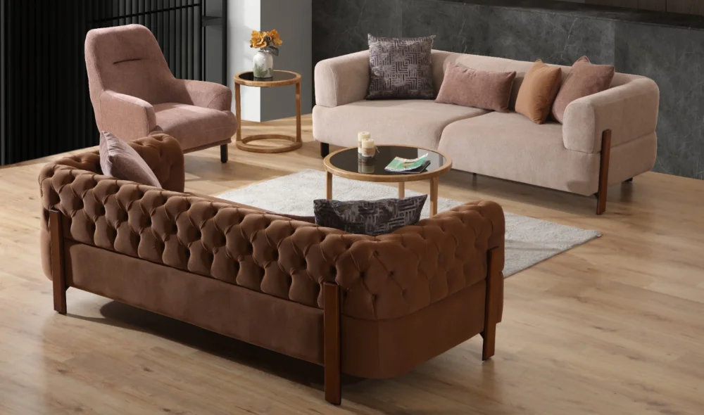 Cratos Wood Koltuk Takımı