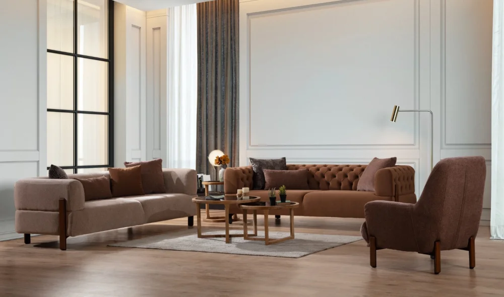 Cratos Wood Koltuk Takımı