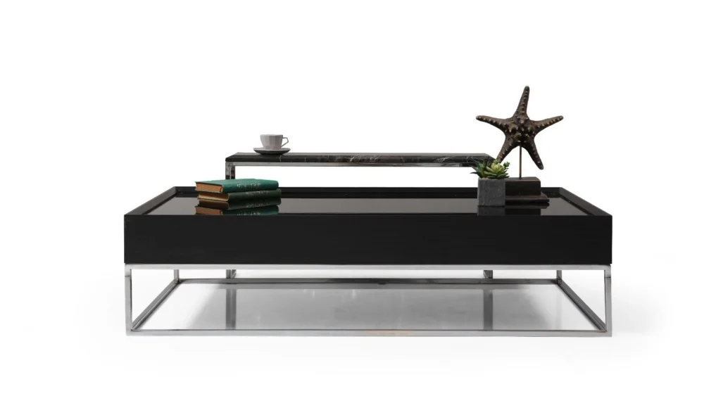 Crown Orta Sehpa (Siyah)