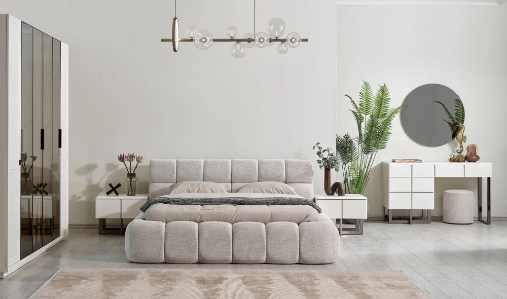 Dallas Bazalı Karyola (160x200 cm)