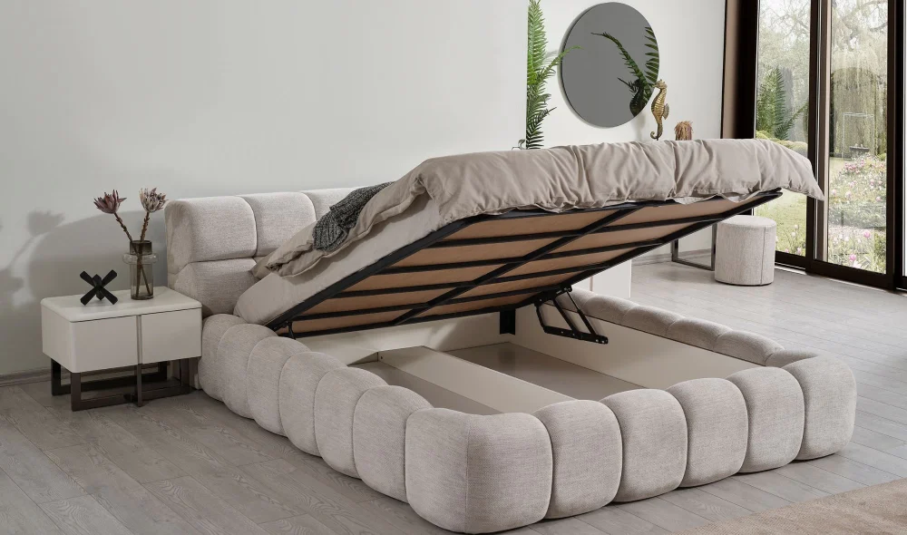 Dallas Bazalı Karyola (160x200 cm)