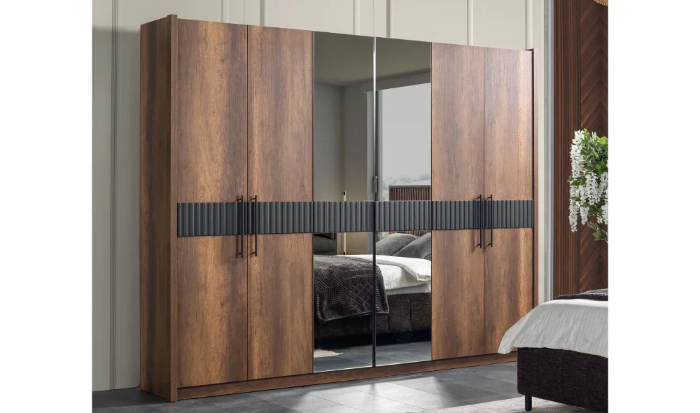 Datça 6 Kapaklı Gardrop