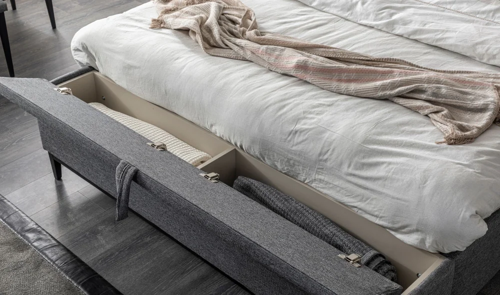 Defne Bençli Bazalı Karyola (160x200)