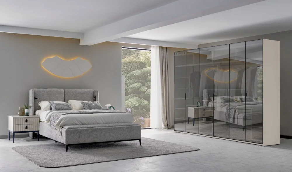 Defne Pemium Bençli Bazalı Karyola (160x200)