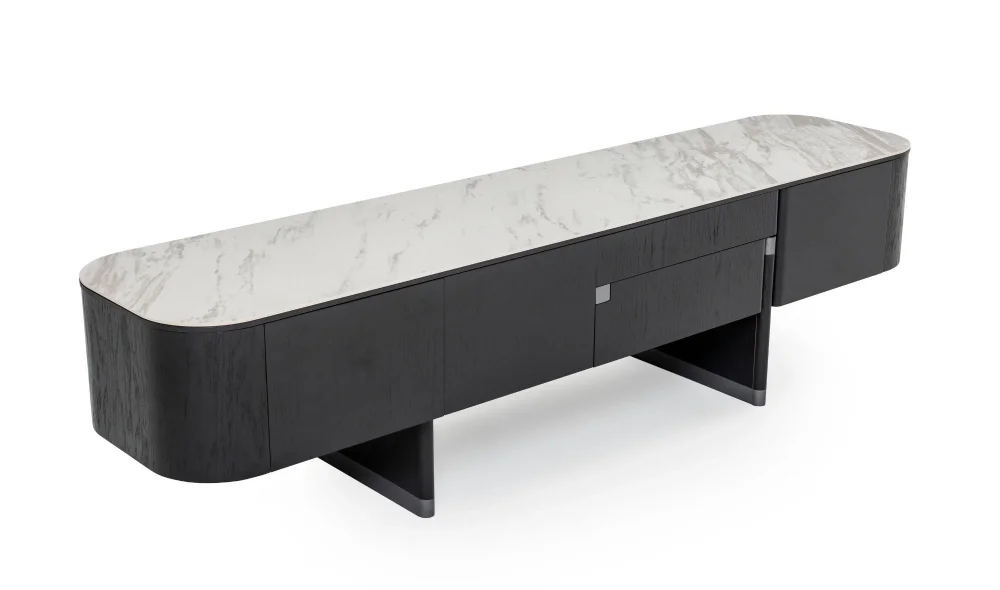 Delta Yemek Odası Takımı (Antrasit-Meşe)