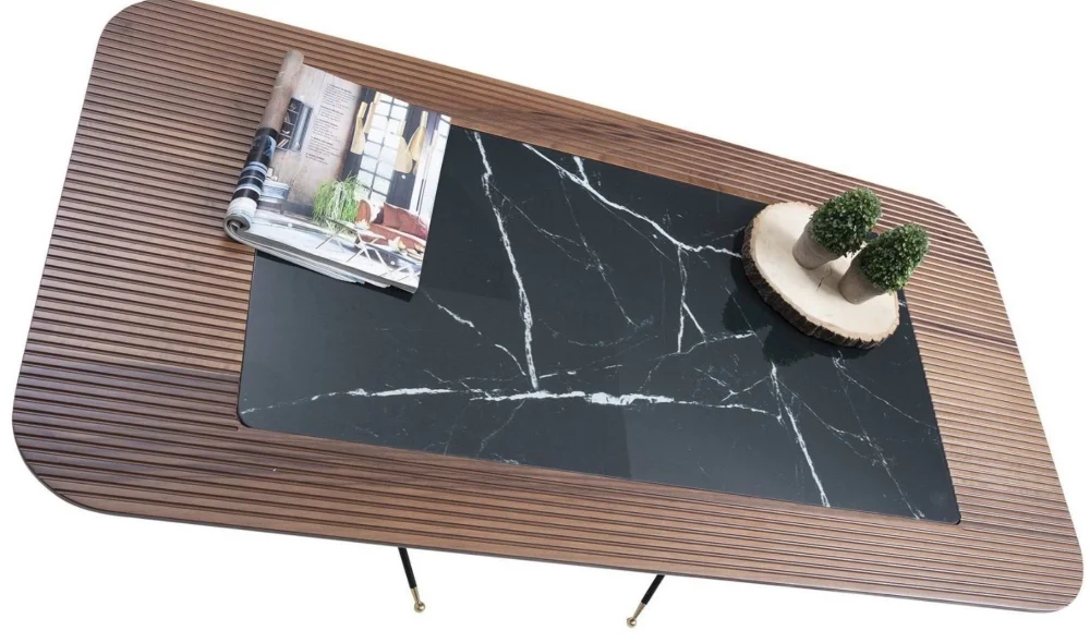 Diamond Orta Sehpa (Ceviz-Siyah)