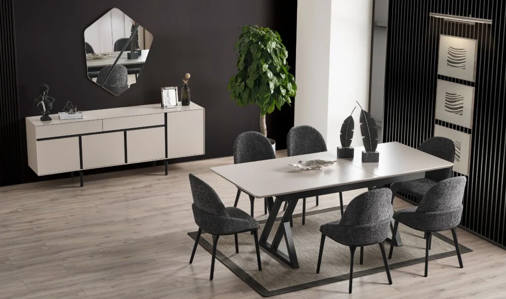 Dolunay Yemek Masası Takımı