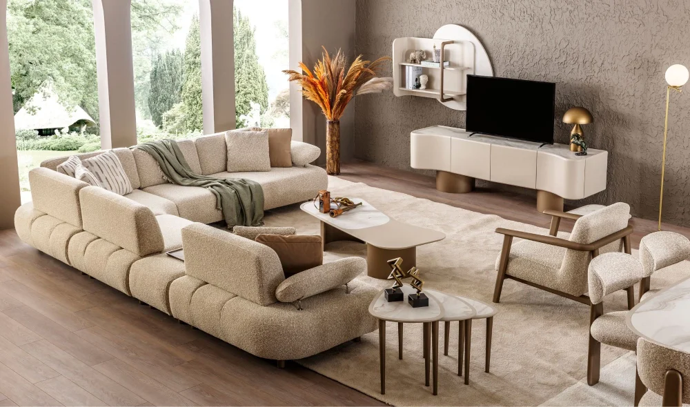 Efes Köşe Koltuk Takımı (Large)