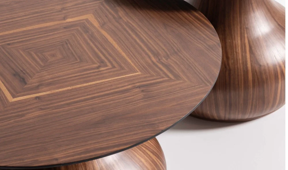 Elixir Ceviz Zigon Sehpa