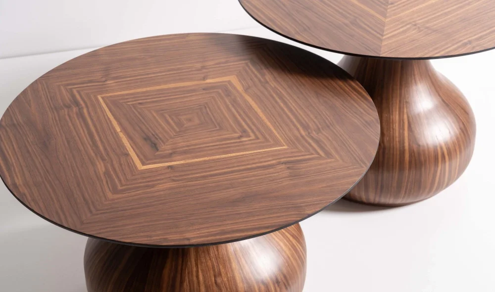 Elixir Ceviz Zigon Sehpa