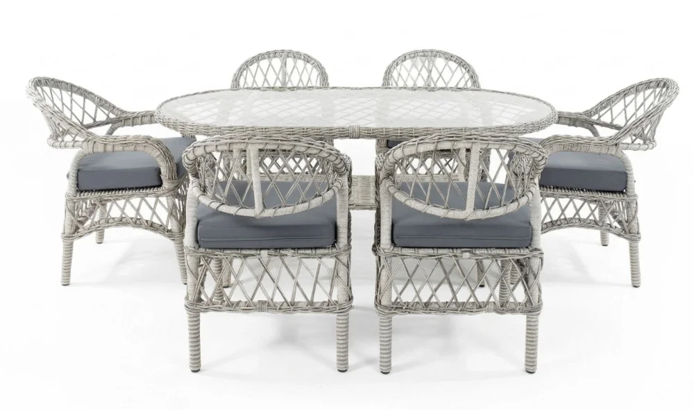 Evo Rattan 6 Kişilik Bahçe ve Balkon Takımı