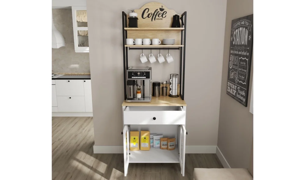 Felix Kahve Köşesi Dolabı