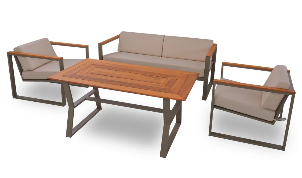 Fence İroko Bahçe ve Balkon Takımı (Capy)