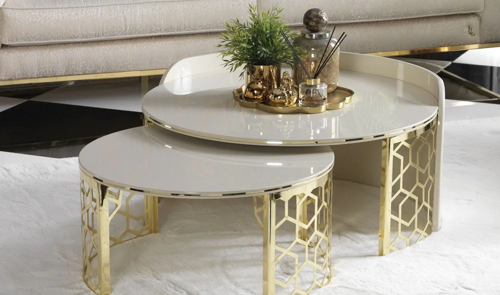 Fendi Orta Sehpa Seti