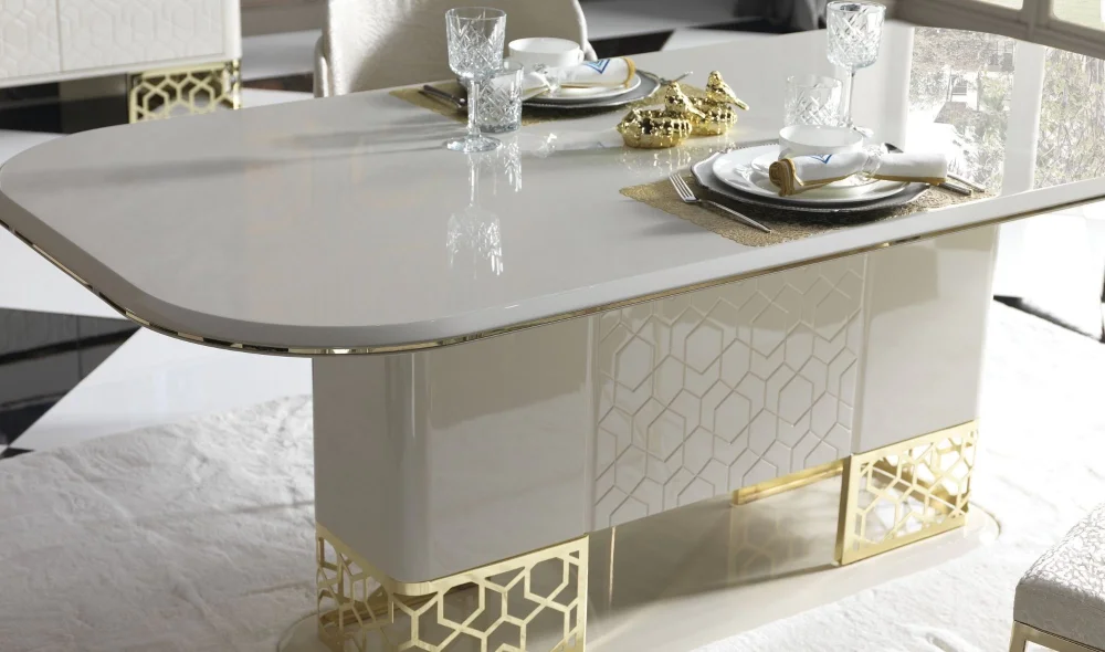 Fendi Yemek Masası Takımı