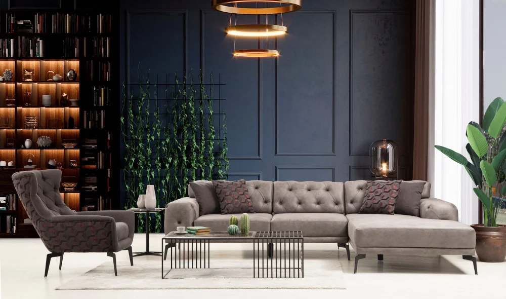 Fuji Dinlenmeli Köşe Koltuk Takımı