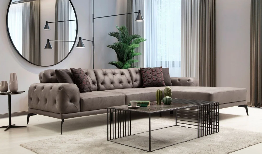 Fuji Dinlenmeli Köşe Koltuk Takımı