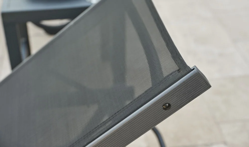 Gala Antrasit Kolsuz Şezlong