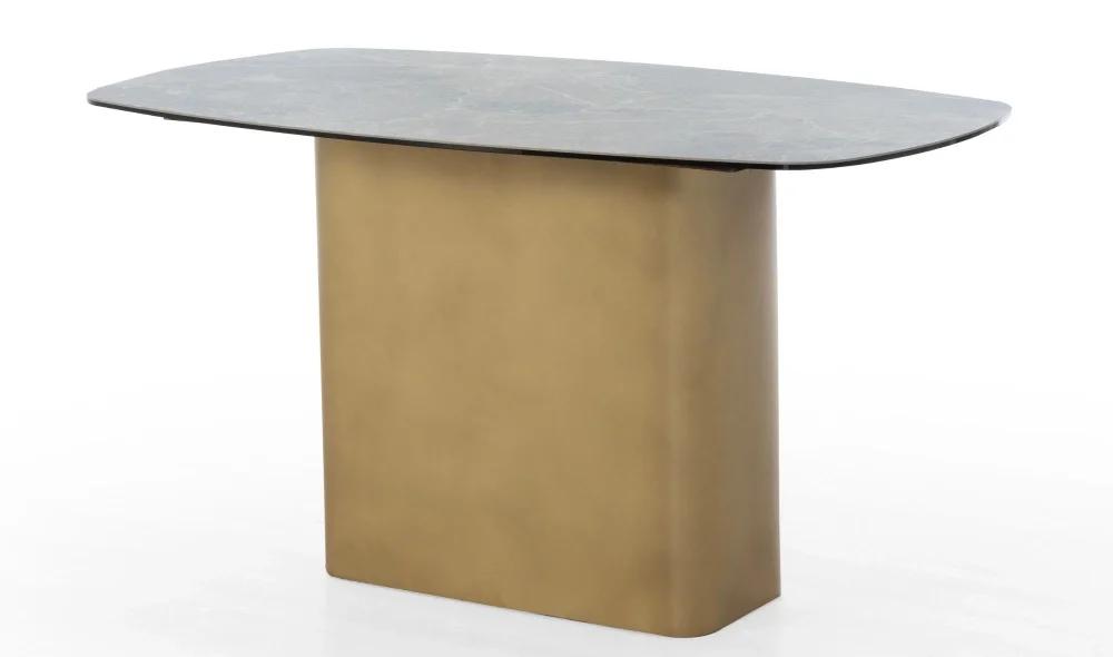 Porselen Elips Mutfak Masası Takımı