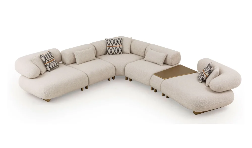 Glamour Köşe Koltuk Takımı (Large)