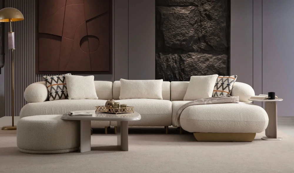 Glamour Köşe Koltuk Takımı (Small)