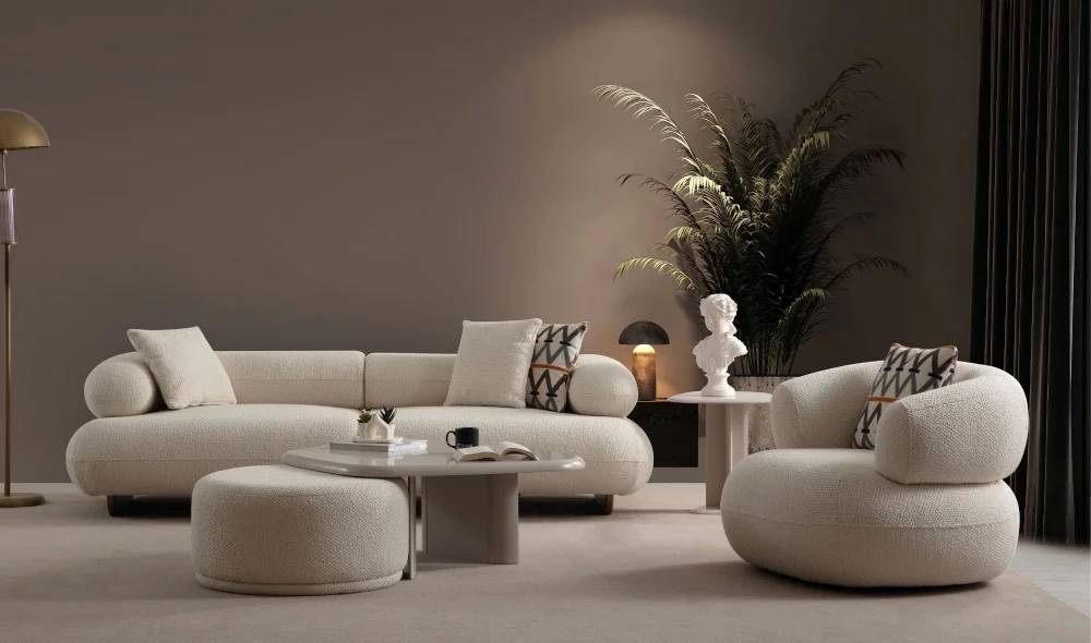 Glamour Köşe Koltuk Takımı (Small)