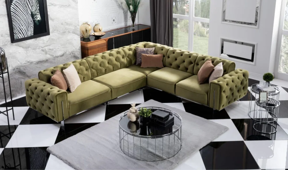 Gold Köşe Koltuk Takımı