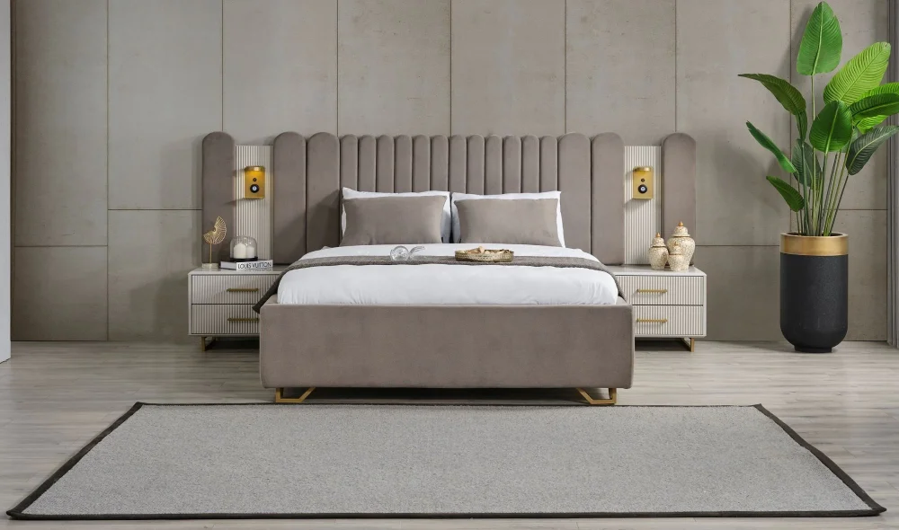 Gold Line Bazalı Karyola (160x200)