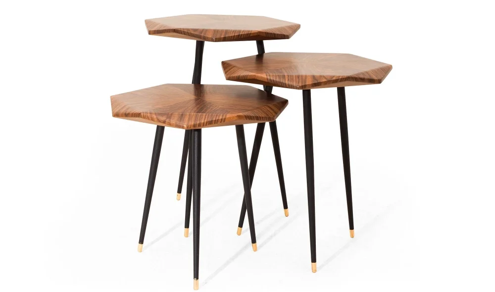 Golf Üçlü Zigon Sehpa