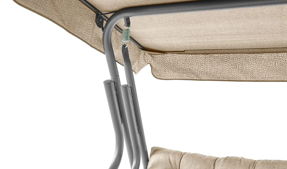 Gondol Krem Antrasit Salıncak