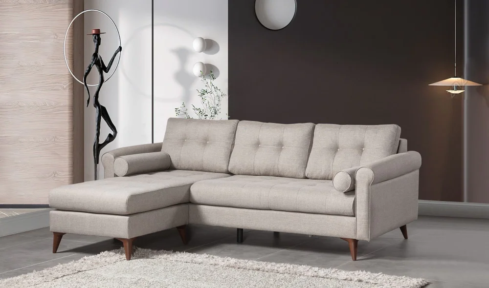 Harran Köşe Koltuk Takımı (Krem)