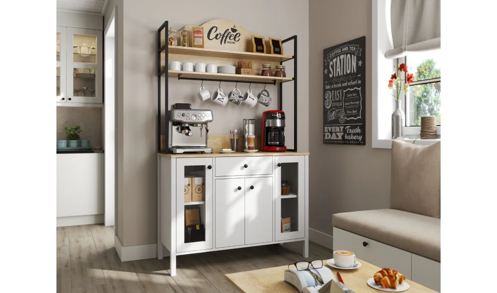 Helen Kahve Köşesi Dolabı