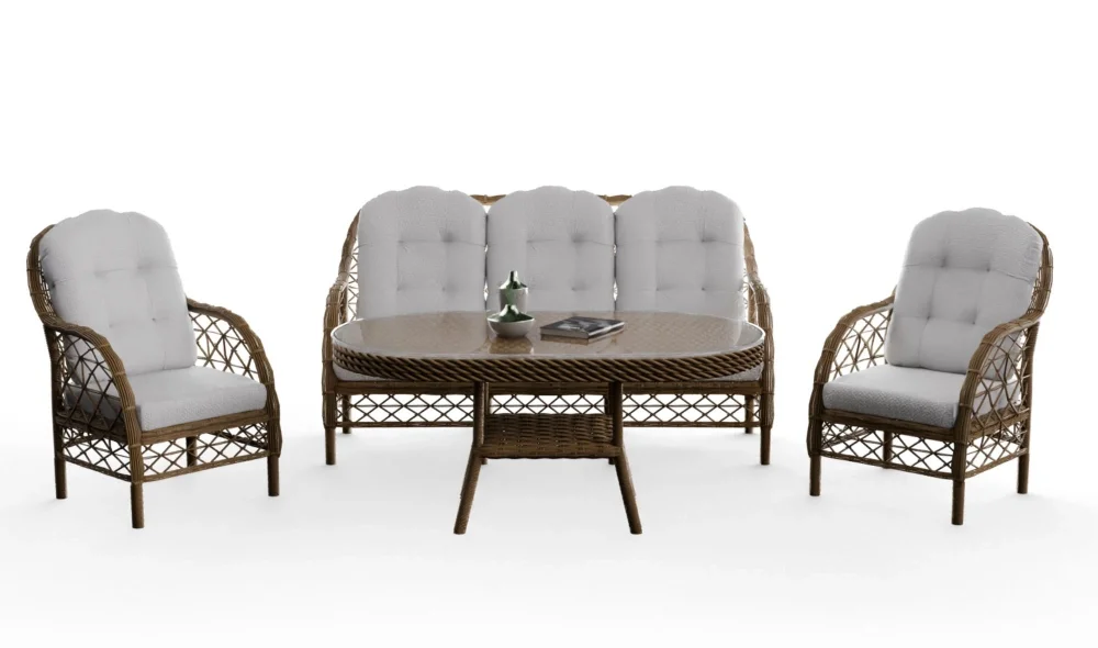 İnci Rattan Kahve Bahçe ve Balkon Takımı