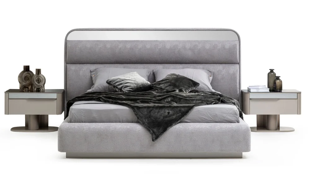 Inox Bazalı Karyola (160x200)